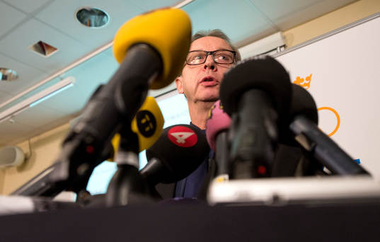 Pär Mårts, förbundskapten Sverige presenterar
