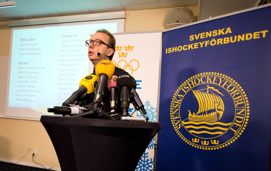 Pär Mårts, förbundskapten Sverige presenterar