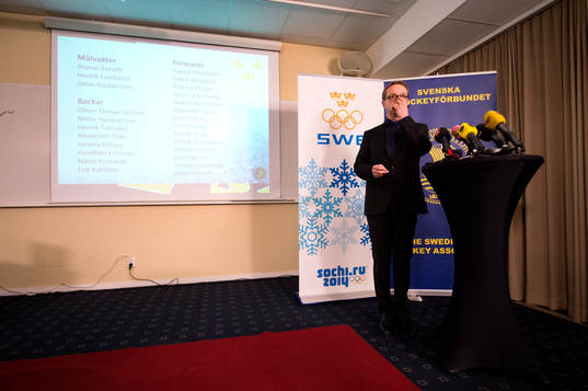 Pär Mårts, förbundskapten Sverige presenterar