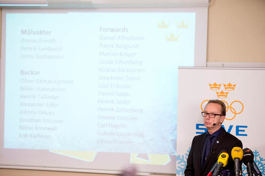 Pär Mårts, förbundskapten Sverige presenterar