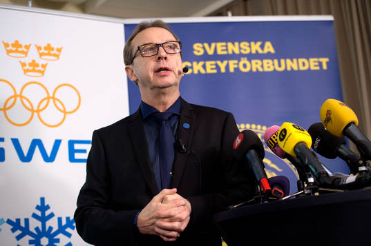 Pär Mårts, förbundskapten Sverige presenterar