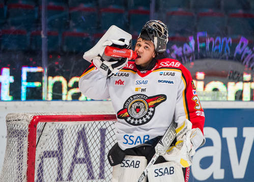 Luleås målvakt Mark Owya