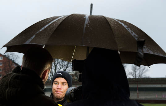 Malmö FFs assisterande tränare Daniel Andersson när