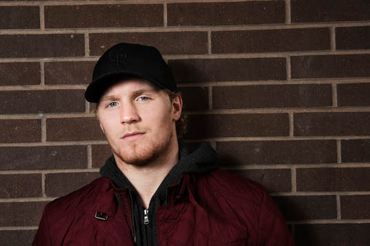 Ishockeyspelaren Gabriel Landeskog, som spelar för