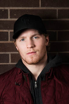 Ishockeyspelaren Gabriel Landeskog, som spelar för