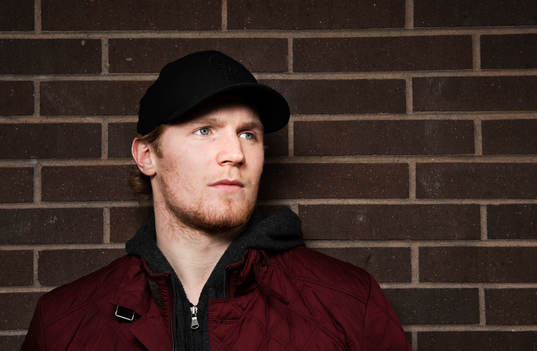 Ishockeyspelaren Gabriel Landeskog, som spelar för