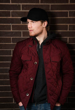 Ishockeyspelaren Gabriel Landeskog, som spelar för