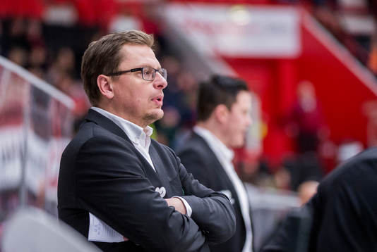 Björklövens tränare Jens Öhman