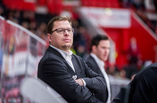 Björklövens tränare Jens Öhman