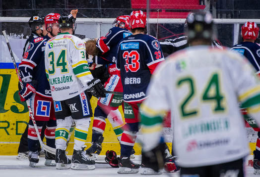 Björklövens Linus Boström och Södertäljes Michael