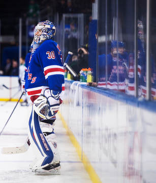 New Yorks målvakt Henrik Lundqvist