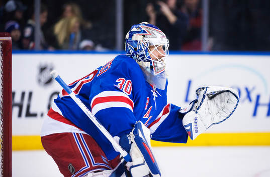 New Yorks målvakt Henrik Lundqvist