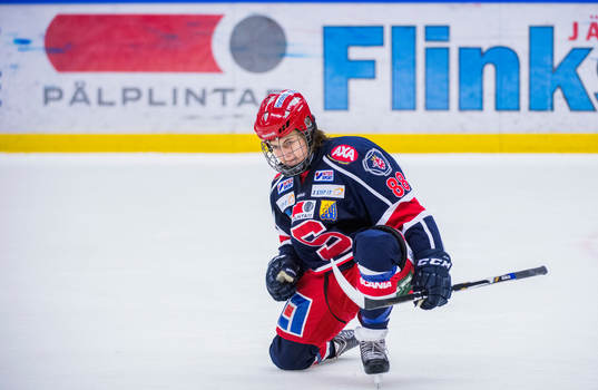 Södertäljes William Nylander Altelius i jubel och gör