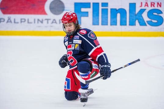 Södertäljes William Nylander Altelius i jubel och gör