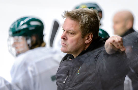 Färjestads tränare Thomas Fröberg