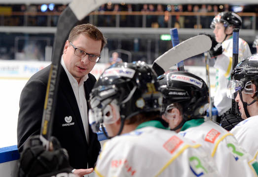 Björklövens tränare Jens Öhman