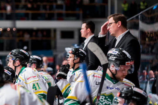 Björklövens tränare Jens Öhman