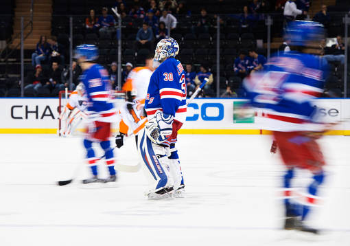 New Yorks målvakt Henrik Lundqvist