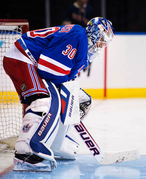 New Yorks målvakt Henrik Lundqvist