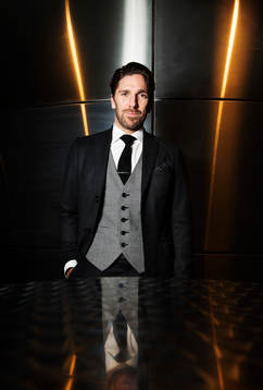 Ishockeyspelaren Henrik Lundqvist, som spelar i New York