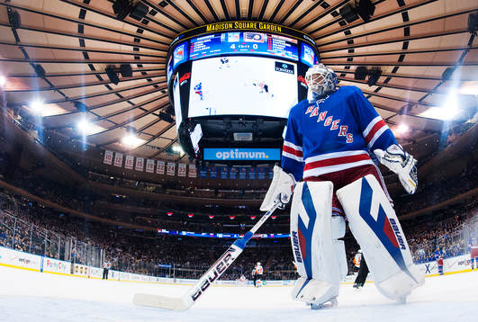 New Yorks målvakt Henrik Lundqvist
