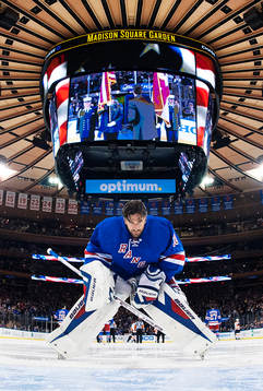 New Yorks målvakt Henrik Lundqvist