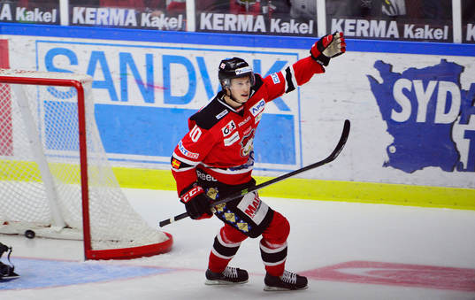 Bläddra bland fler bilder av Ishockey, Hockeyallsvenskan, Malmö - Rögle