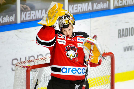 Malmö Redhawks målvakt Robin Rahm