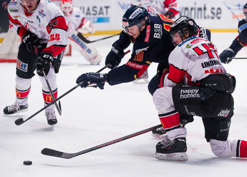 Djurgårdens Michael Holmqvist och Karlskronas Pär