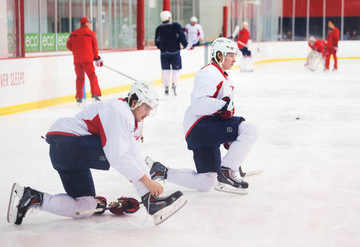 Marcus Johansson och Nicklas Bäckström