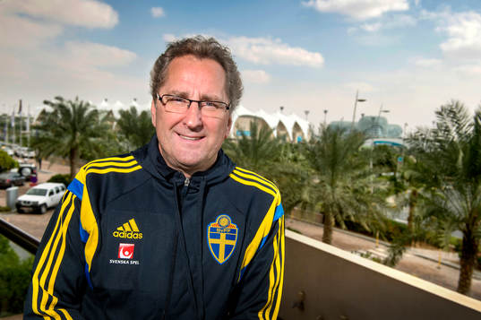 Sveriges förbundskapten Erik Hamrén