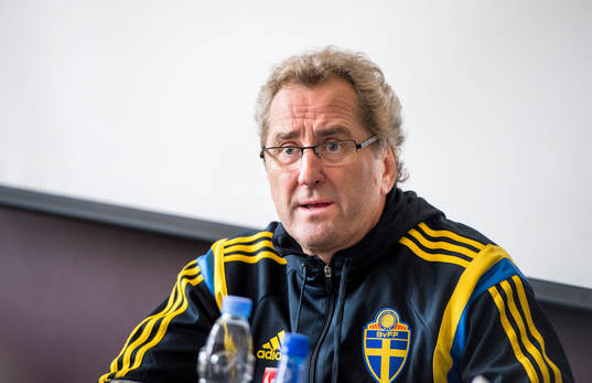Sveriges förbundskapten Erik Hamrén