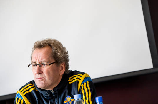 Sveriges förbundskapten Erik Hamrén
