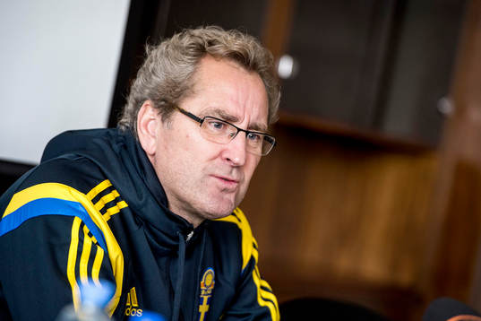 Sveriges förbundskapten Erik Hamrén