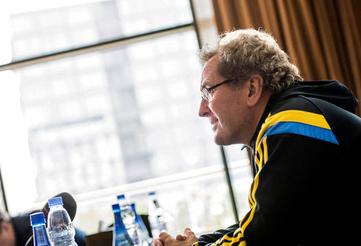 Sveriges förbundskapten Erik Hamrén