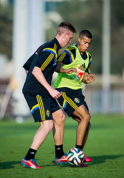 Pontus Jansson och Robin Quaison