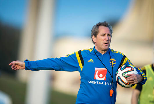 Förbundskapten Erik Hamrén