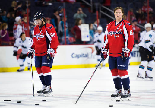 Washingtons Marcus Johansson och Nicklas Bäckström