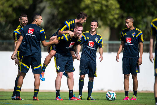 Bläddra bland fler bilder av Fotboll, Sverige A, Januariturné