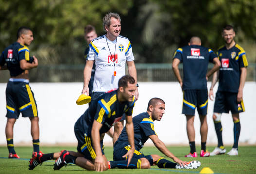 Förbundskapten Erik Hamrén