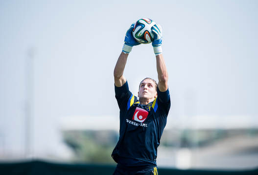 Målvakten David Mitov Nilsson