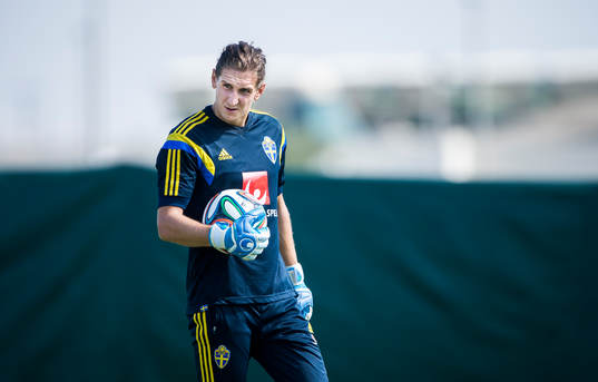Målvakten David Mitov Nilsson