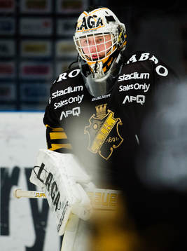 s målvakt Daniel Larsson