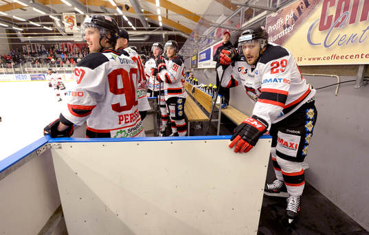 Malmö Redhawks Tomas Kollar och Mattias Persson