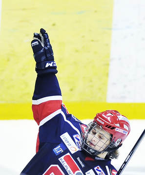 Södertäljes William Nylander Altelius jublar