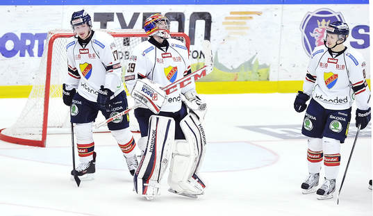 Djurgårdens Henrik Eriksson, Adam Reideborn och Linus