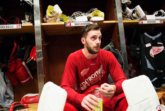 Målvakten Jonas Gustavsson