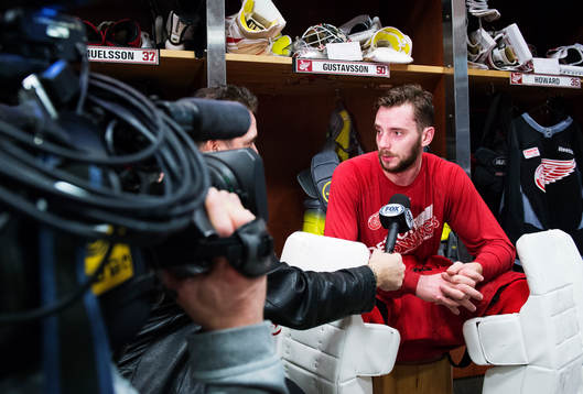 Målvakten Jonas Gustavsson