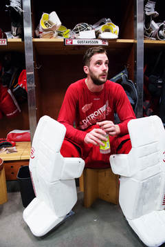 Målvakten Jonas Gustavsson