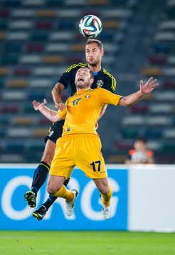 Sveriges Niklas Backman och Moldaviens Eugen Cebotaru